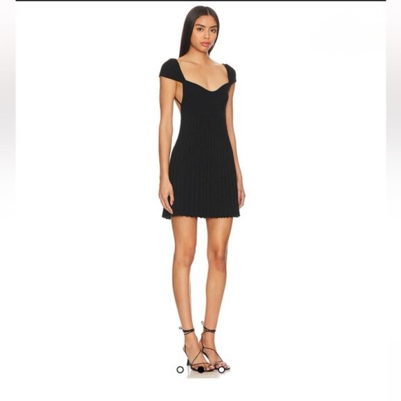 Free People Cherie Dress in color Black - Picture 2 of 3